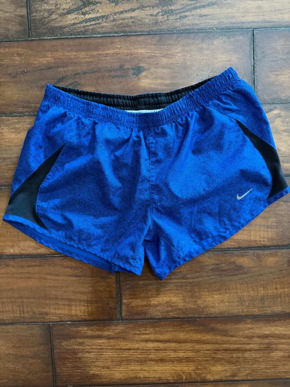 Nike Royal Blue Running Shorts with Black